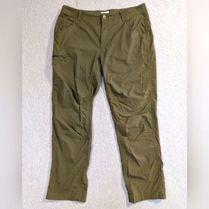 Marmot Cargo Pants Men's 36 Green Nylon Blend Lightweight Hiking